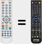 Replacement remote control for REMCON219