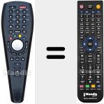 Replacement remote control for REMCON369