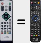 Replacement remote control for DTT570