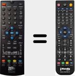 Replacement remote control for EasyHomeUSB12