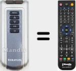 Replacement remote control for Dubai 2000