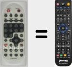 Replacement remote control for INO001