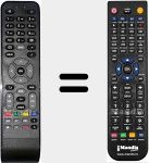 Replacement remote control for NS 1110