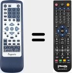 Replacement remote control for LW109B