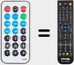 Replacement remote control for LY05