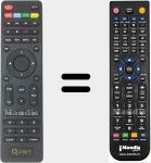 Replacement remote control for Mini