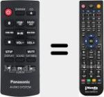 Replacement remote control for N2QAYB001093