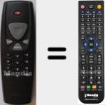 Replacement remote control for 211S02