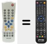 Replacement remote control for RC 283207 / 01 (313922885970)