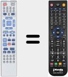 Replacement remote control for RC 2520