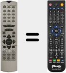 Replacement remote control for RC 2540