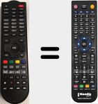 Replacement remote control for HR-100