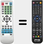 Replacement remote control for REMCON470