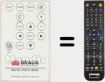 Replacement remote control for Digital Photo Frame (REMCON2031)