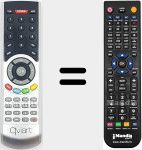 Replacement remote control for REMCON2064