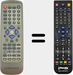 Replacement remote control for REMCON2131