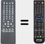 Replacement remote control for REMCON2217
