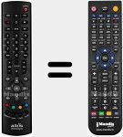 Replacement remote control for SCENE GATE 8000