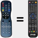 Replacement remote control for REMCON070