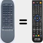 Replacement remote control for SRC-01