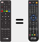 Replacement remote control for ICAN001