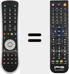 Replacement remote control for DTR94160-HD