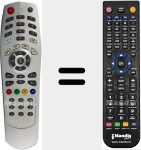 Replacement remote control for 013130