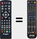 Replacement remote control for RT6100T2