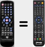 Replacement remote control for V520