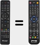Replacement remote control for Mini