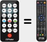 Replacement remote control for ANTI MODE 2.0