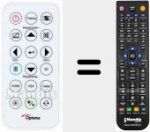 Replacement remote control for DX349