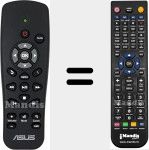 Replacement remote control for OplayMini