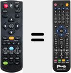 Replacement remote control for X305ST