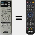 Replacement remote control for 1613717