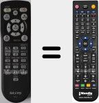 Replacement remote control for CXYE (6450953286)