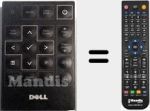 Replacement remote control for TSHT-IR01