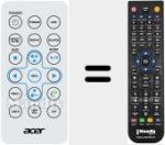 Replacement remote control for VZ.JCN00.001