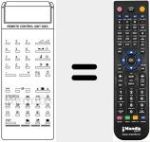 Replacement remote control for 30 D 3