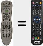 Replacement remote control for 3139 228 63631