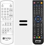 Replacement remote control for 3F14-00033-210