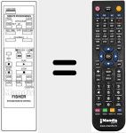 Replacement remote control for 6210051122