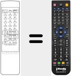 Replacement remote control for 785-51400-07