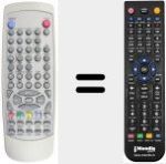 Replacement remote control for BT-0413 A