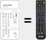 Replacement remote control for FB 1170