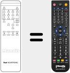 Replacement remote control for FB 4