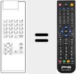 Replacement remote control for 5652 08 57