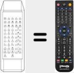 Replacement remote control for G2