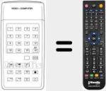 Replacement remote control for 5652 08 35