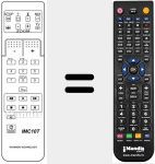 Replacement remote control for IMC 10 T